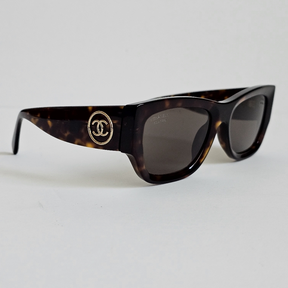 Chanel Rectangle Sunglasses 5507 - image 2